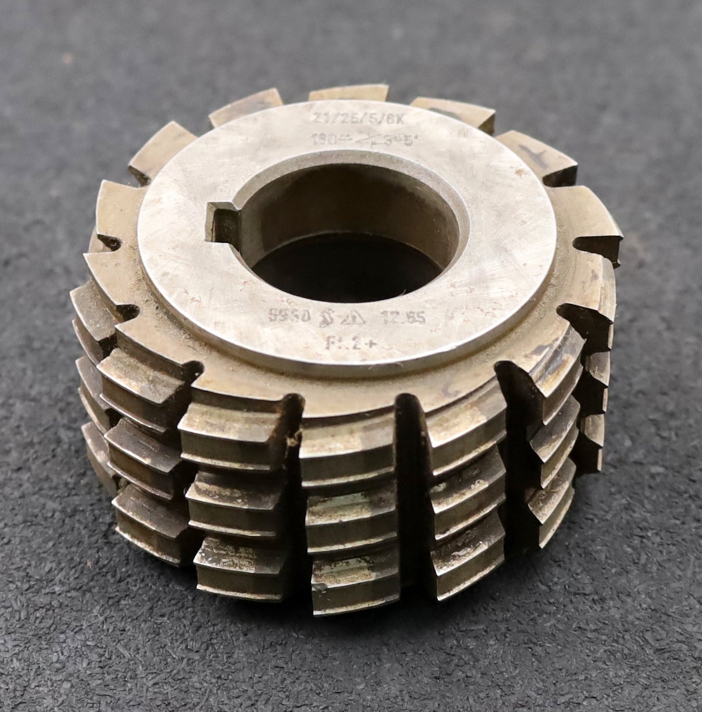 Bild des Artikels Keilwellen-Wälzfräser-6-Keile-21x25x5mm-mit-Höcker-Ø78x45xØ32mm-LKN-1gg.Re