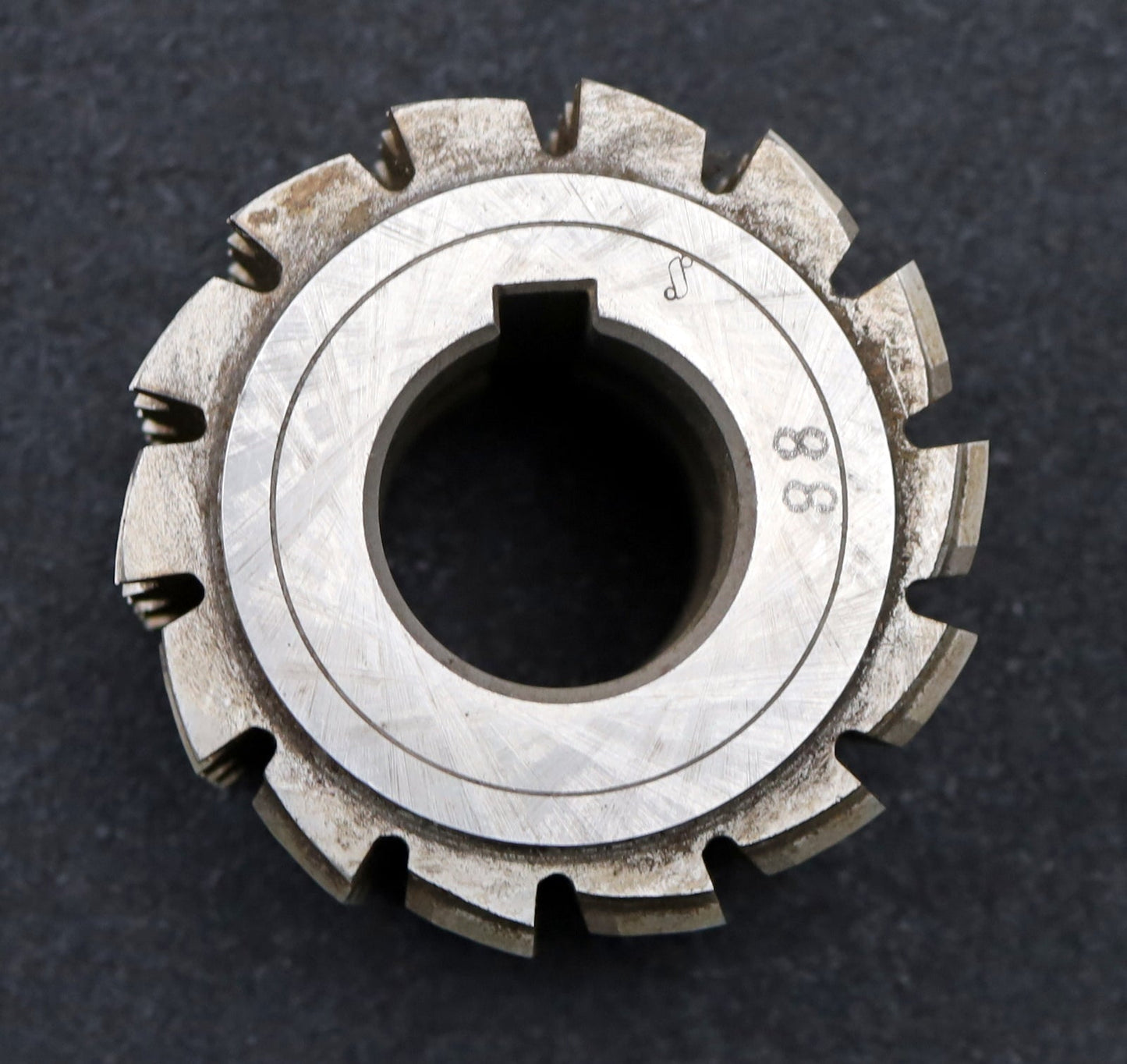 Bild des Artikels Keilwellen-Wälzfräser-6-Keile-21x25x5mm-mit-Höcker-Ø78x45xØ32mm-LKN-1gg.Re