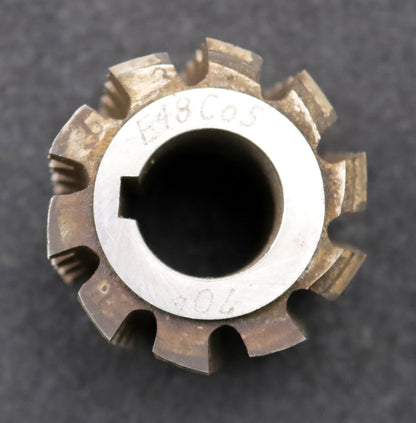 Bild des Artikels Keilwellen-Wälzfräser-6-Keile-21,3x25x5,25mm-mit-Höcker-Ø48x49xØ22mm-LKN-1gg.Re.