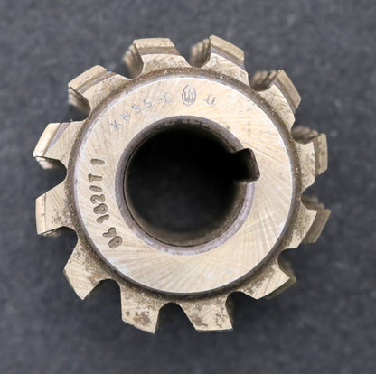 Bild des Artikels FETTE-Keilwellen-Wälzfräser-6-Keile-17,2x22x5,2mm-mit-Höcker-Ø57x47xØ22mm-LKN