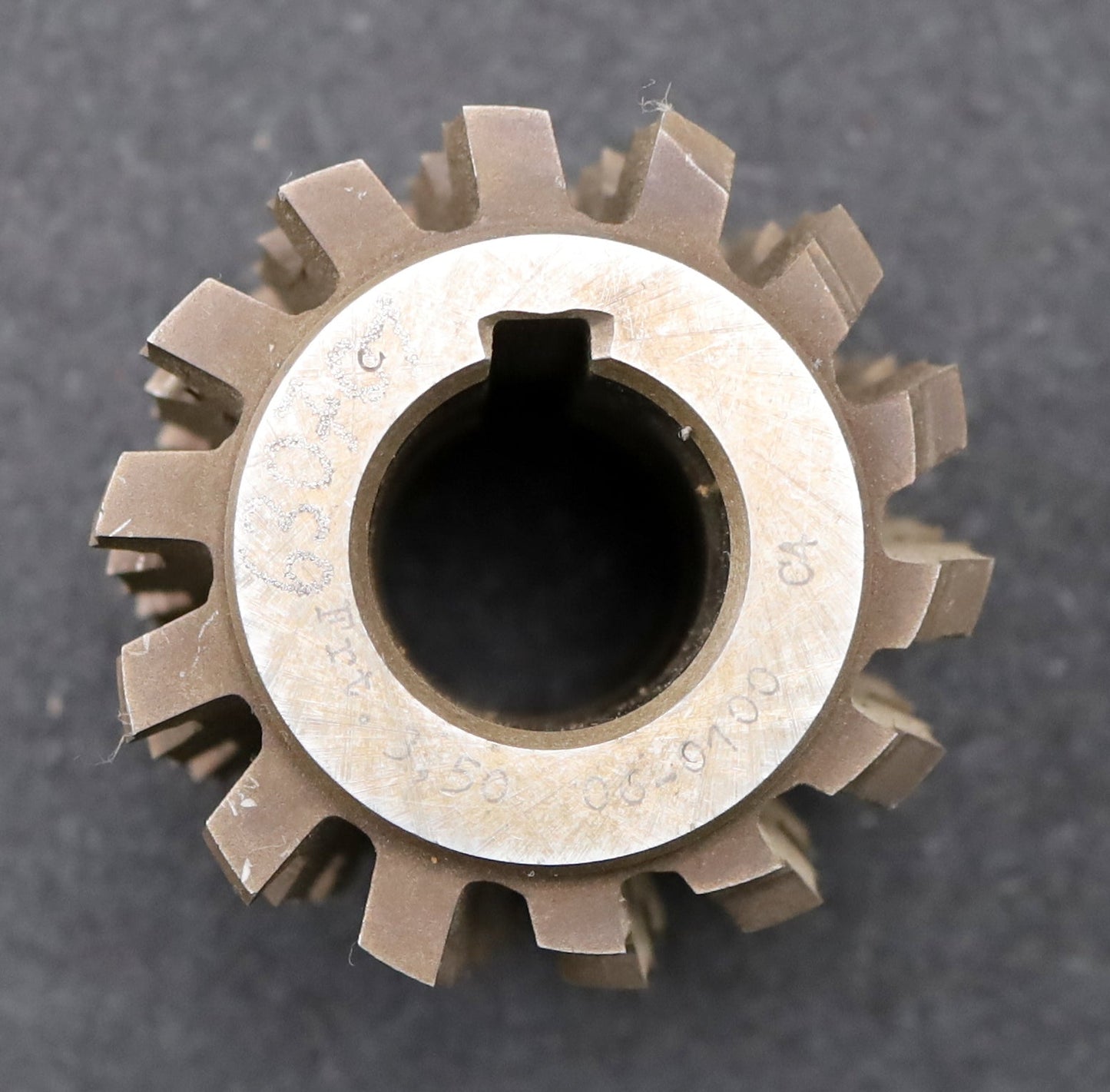 Bild des Artikels PWS-Keilwellen-Wälzfräser-6-Keile-42,3x47,6x10,35mm-mit-Höcker-Ø68x64xØ27mm