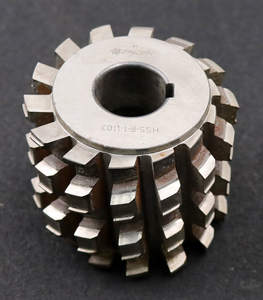 Bild des Artikels LENZEN-Keilwellen-Wälzfräser-6-Keile-52,3x60x14,3mm-mit-Höcker-Ø99x89xØ32mm