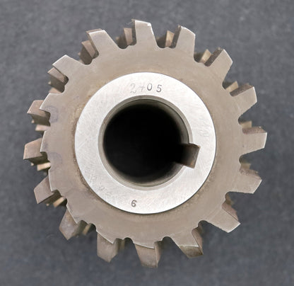 Bild des Artikels PWS-Keilwellen-Wälzfräser-6-Keile-81,98x94,9x15,94mm-mit-Höcker-Ø116x121xØ40mm