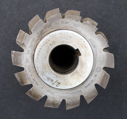 Bild des Artikels Keilwellen-Wälzfräser-6-Keile-105x120x20mm-Höcker-Fertigfräser-Ø146x140xØ40mm