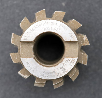 Bild des Artikels KLINGELNBERG-Keilwellen-Wälzfräser-6-Keile-23,7x26,98x4,96mm-Ø68x71xØ27mm