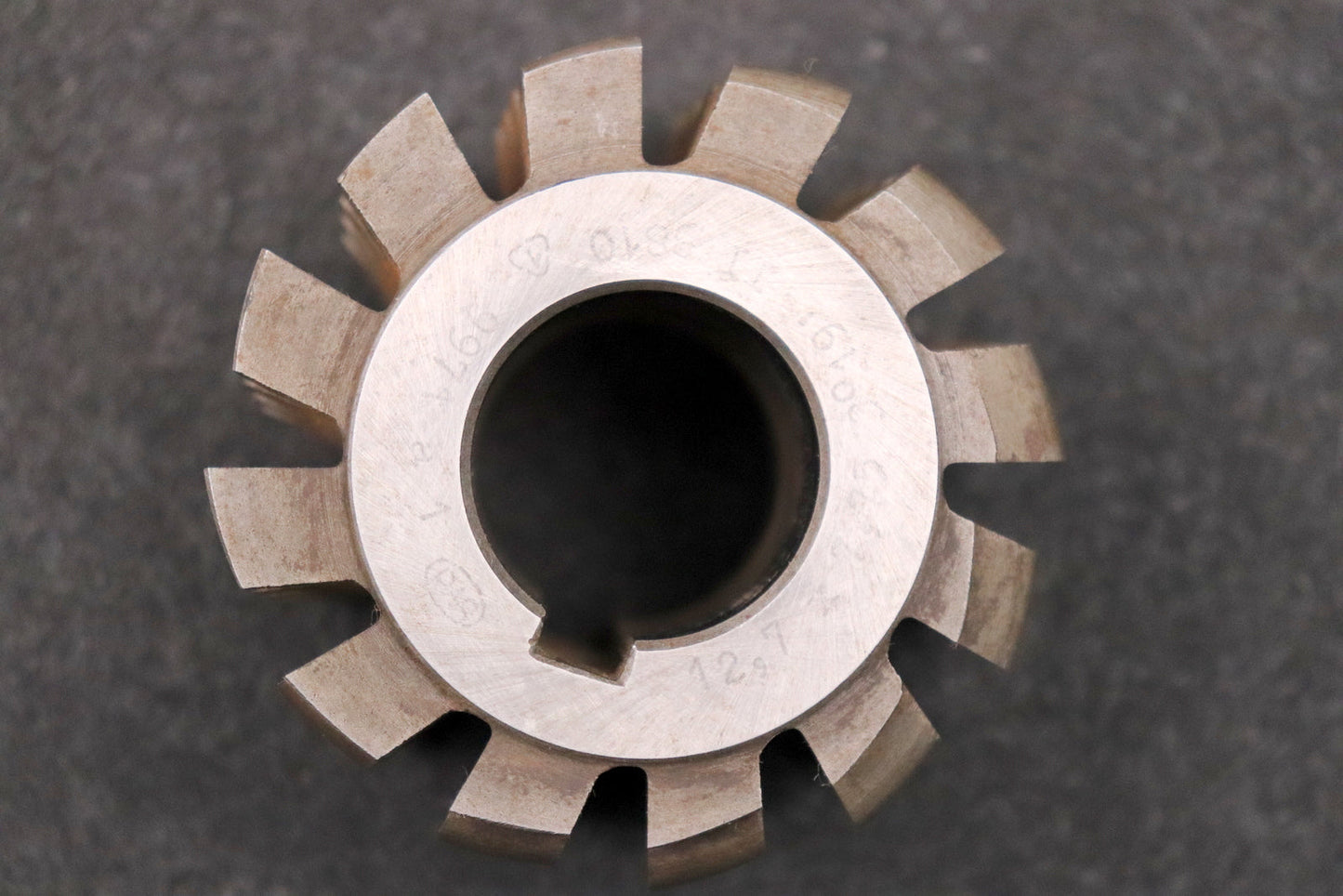 Bild des Artikels PWS-Kettenrad-Wälzfräser-Teilung-12,7mm=-1/2"-RollenØ-7,75mm-BP-II-Ø79x56xØ32mm