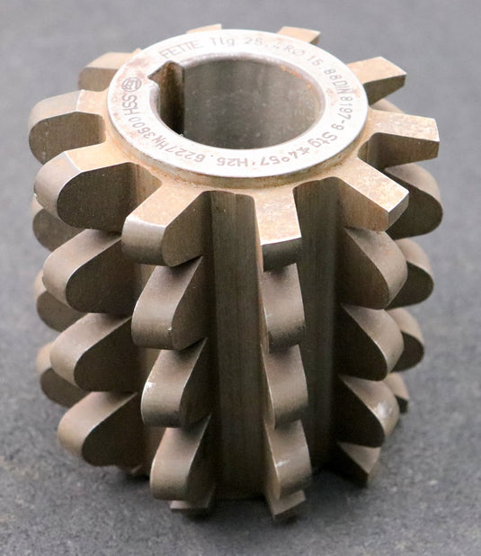 Bild des Artikels FETTE-Kettenrad-Wälzfräser-chainwheel-hob-Teilung-25,4mm=-1"-RollenØ-15,88mm