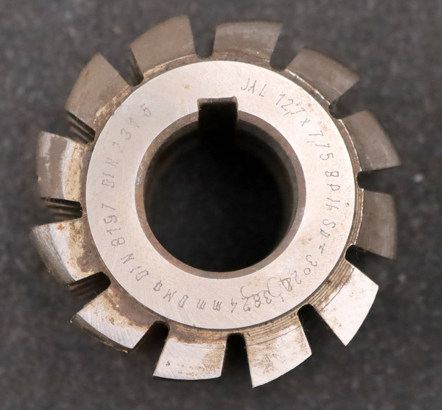Bild des Artikels JAL-Kettenrad-Wälzfräser-chainwheel-hob-Teilung-12,7mm=-1/2"-RollenØ-7,75mm