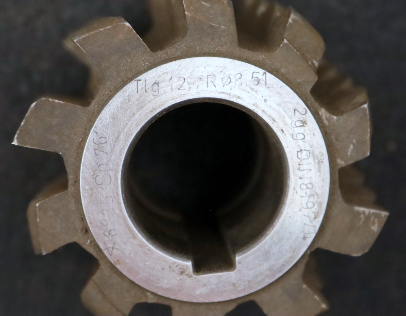 Bild des Artikels LENZEN-Kettenrad-Wälzfräser-chainwheel-hob-Teilung-12,7mm-=-1/2"-RollenØ-8,51mm