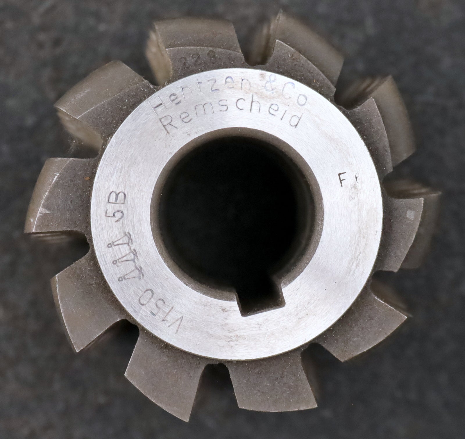 Bild des Artikels LENZEN-Kettenrad-Wälzfräser-chainwheel-hob-Teilung-12,7mm-=-1/2"-RollenØ-7,75mm