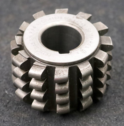 Bild des Artikels FETTE-Kettenrad-Wälzfräser-chainwheel-hob-Teilung-9,525mm-=-3/8"-RollenØ-6,35mm