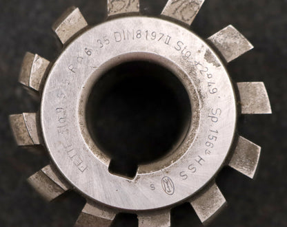 Bild des Artikels FETTE-Kettenrad-Wälzfräser-chainwheel-hob-Teilung-9,525mm-=-3/8"-RollenØ-6,35mm