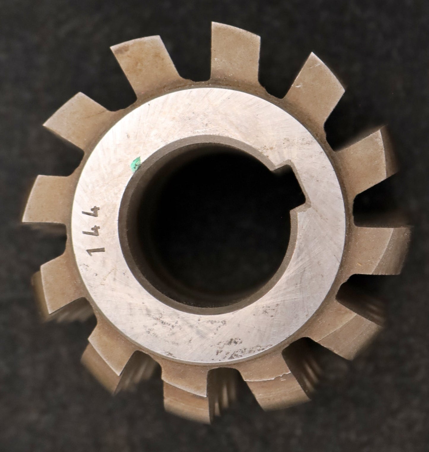 Bild des Artikels PWS-Kettenrad-Wälzfräser-Teilung-12,7mm-=-1/2"-RollenØ-7,75mm-Ø78x56xØ32mm