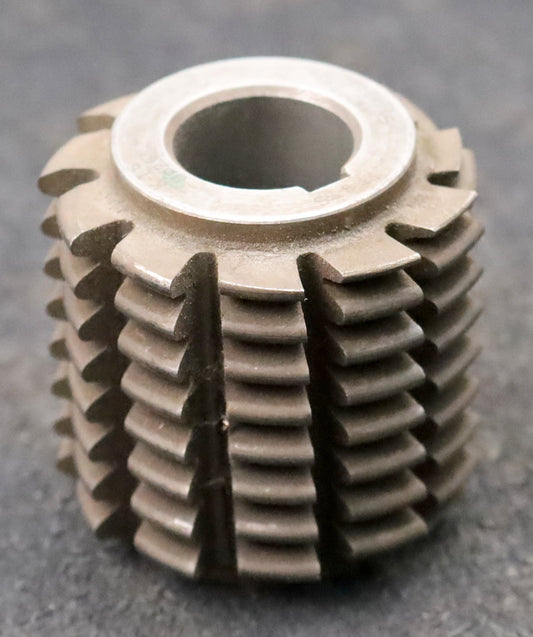 Bild des Artikels JER-Kettenrad-Wälzfräser-chainwheel-hob-Teilung-6mm-RollenØ-2,8mm-Ø52x55xØ22mm