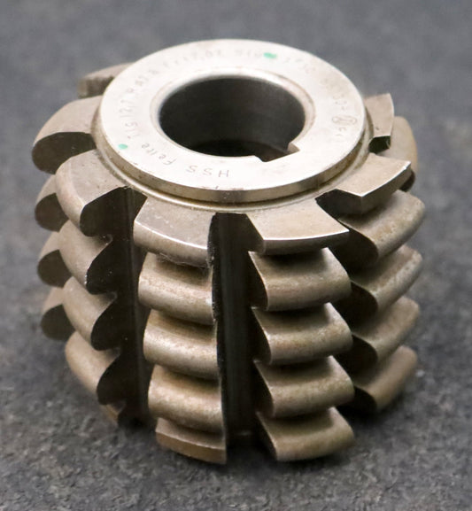 Bild des Artikels FETTE-Kettenrad-Wälzfräser-Teilung-12,7mm-=-1/2"-RollenØ-7,8mm-Ø72x61xØ27mm