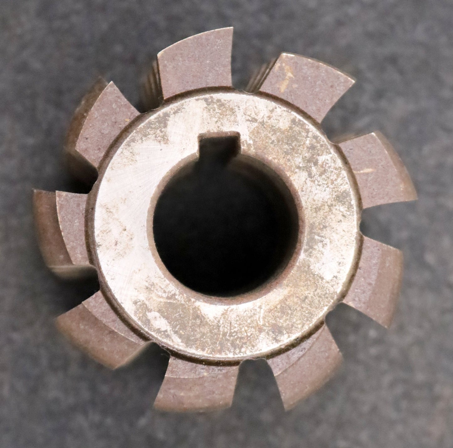 Bild des Artikels FETTE-Kettenrad-Wälzfräser-Teilung-12,7mm-=-1/2"-RollenØ-7,8mm-Ø72x61xØ27mm