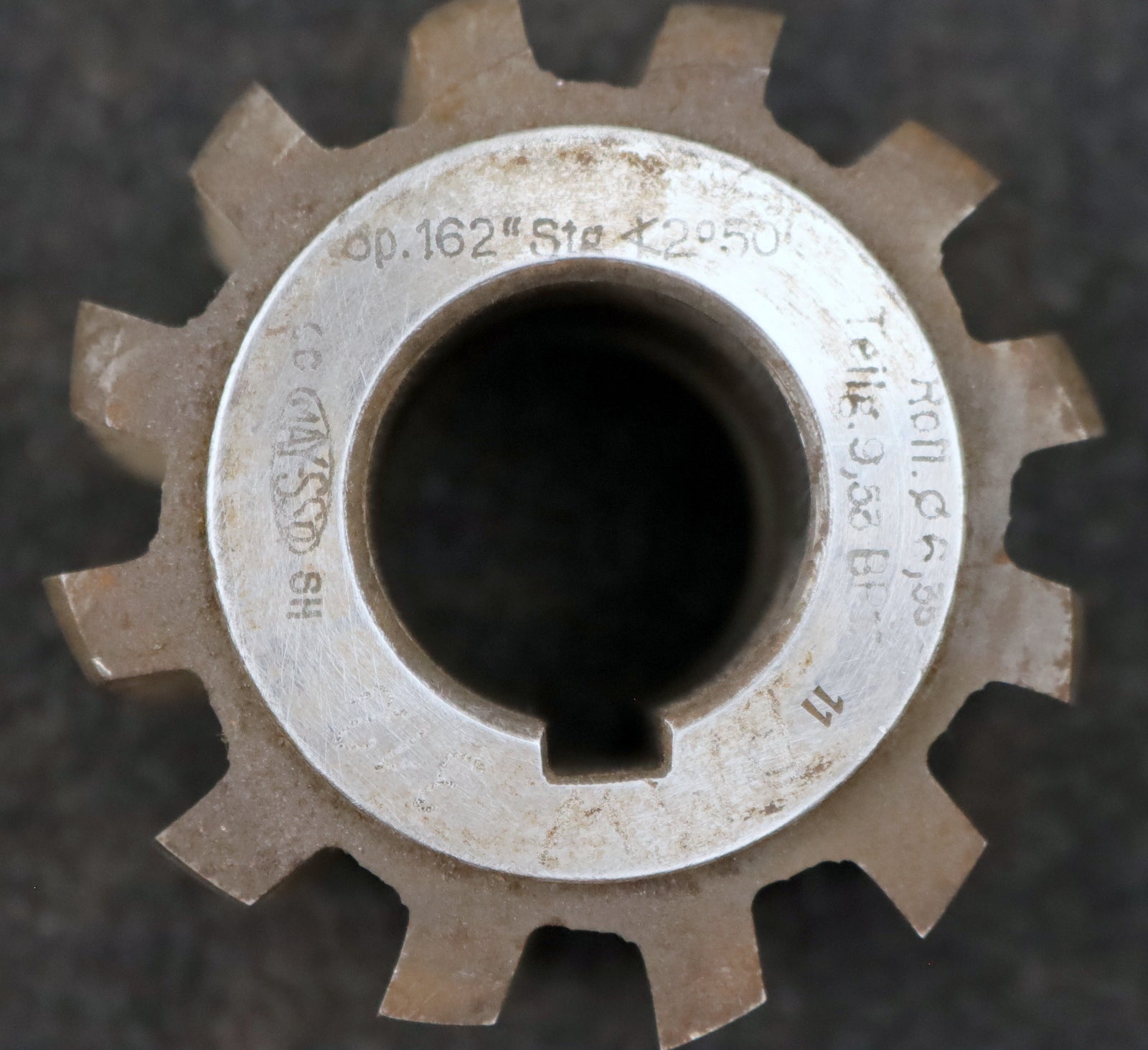 Bild des Artikels MAY-SSO-Kettenrad-Wälzfräser-chainwheel-hob-Teilung-9,53mm-RollenØ-6,35mm-LKN