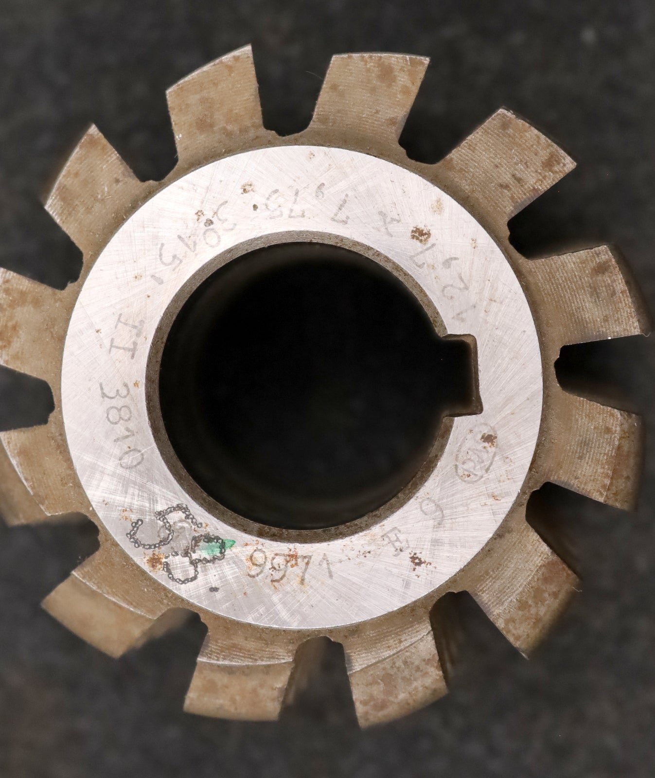 Bild des Artikels PWS-Kettenrad-Wälzfräser-Teilung-12,7mm-=-1/2"-RollenØ-7,75mm-Ø78x56xØ32mm-BP-II