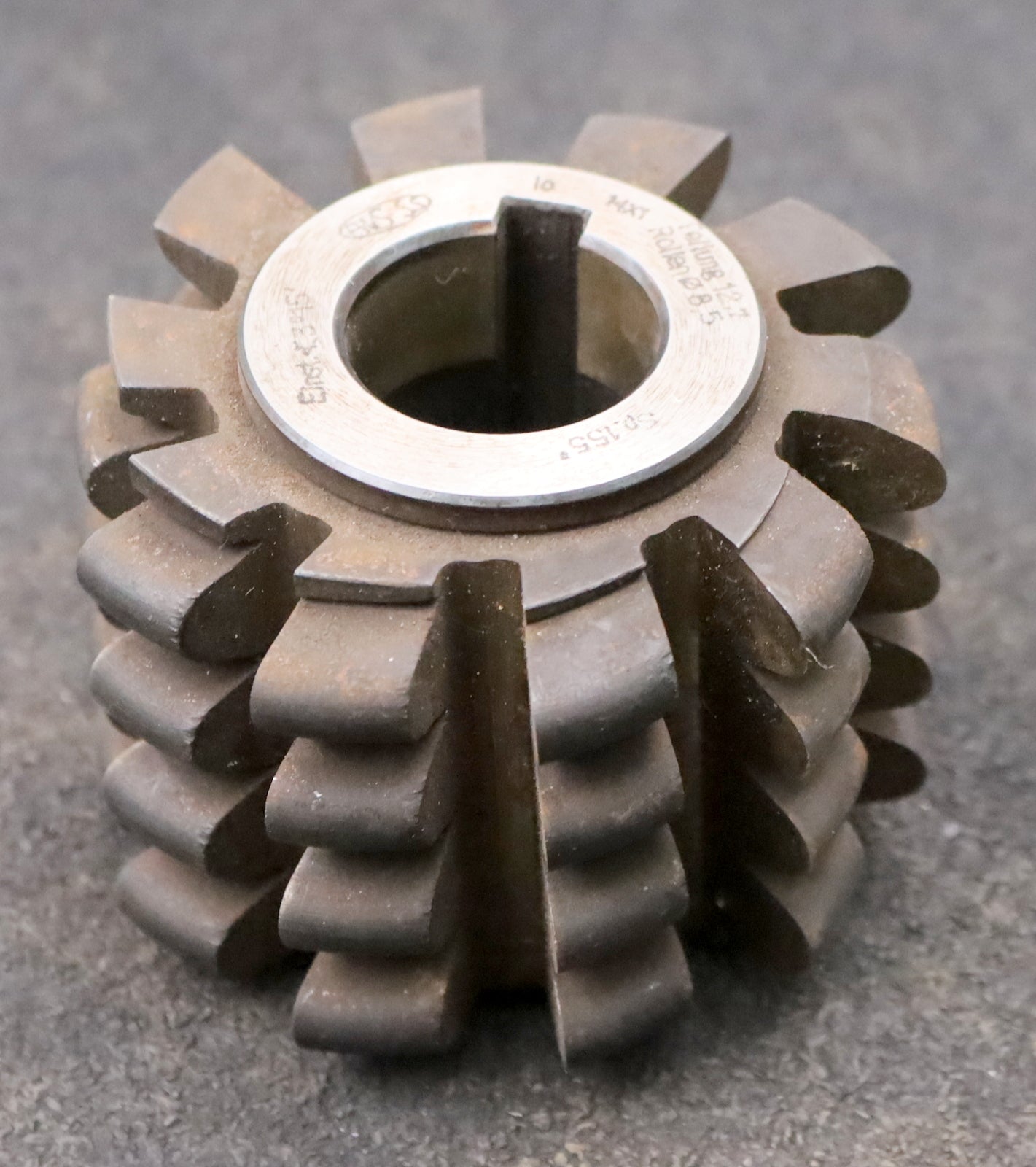 Bild des Artikels PWS-Kettenrad-Wälzfräser-Teilung-12,7mm-=-1/2"-RollenØ-8,5mm-Ø77x60xØ27mm-LKN