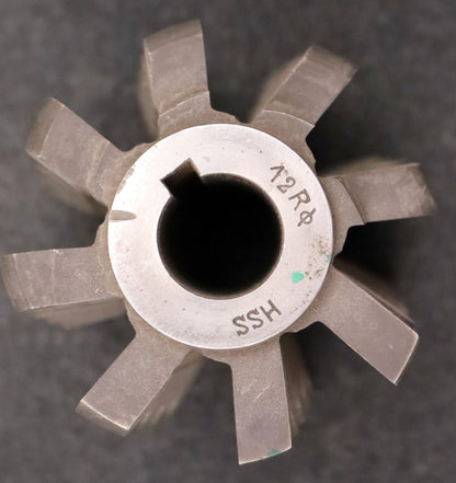 Bild des Artikels Kettenrad-Wälzfräser-Teilung-20mm-RollenØ-12mm-Frästiefe-14mm-Ø82x91xØ22mm