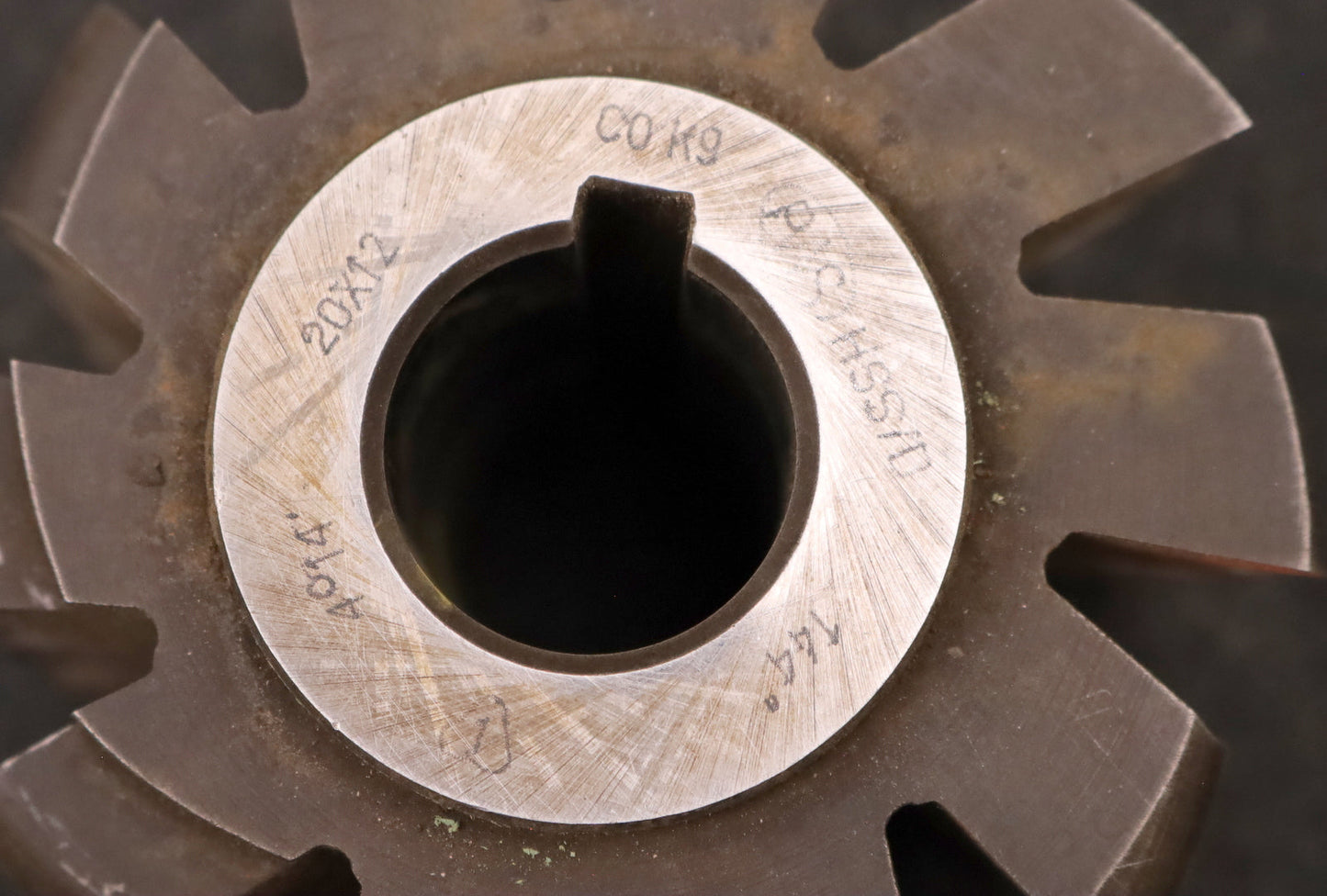 Bild des Artikels PWS-Kettenrad-Wälzfräser-Teilung-20mm-RollenØ-12mm-Ø94x82xØ27mm-1gg.-Re