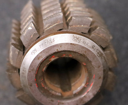 Bild des Artikels SAAZOR-Kettenrad-Wälzfräser-Teilung-8mm-RollenØ-5mm-DIN-8197/II-Ø64x61xØ22mm