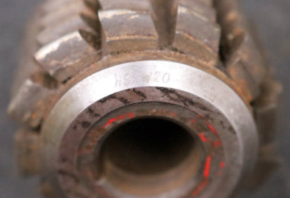 Bild des Artikels SAAZOR-Kettenrad-Wälzfräser-Teilung-8mm-RollenØ-5mm-DIN-8197/II-Ø64x61xØ22mm