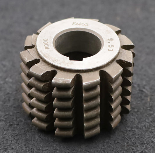 Bild des Artikels ESKA-Kettenrad-Wälzfräser-chainwheel-hob-Teilung-6mm-RollenØ-4mm-Ø54x40xØ22mm