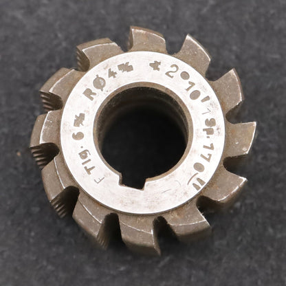 Bild des Artikels ESKA-Kettenrad-Wälzfräser-chainwheel-hob-Teilung-6mm-RollenØ-4mm-Ø54x40xØ22mm