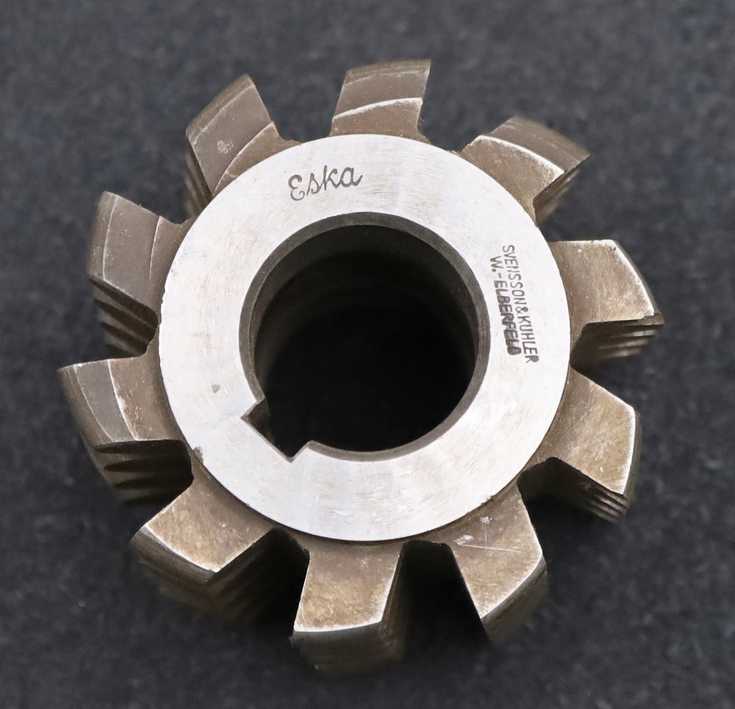 Bild des Artikels ESKA-Kettenrad-Wälzfräser-chainwheel-hob-Teilung-12,7mm=-1/2"-Ø72x60xØ27mm