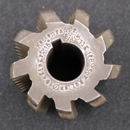 Bild des Artikels Kettenrad-Wälzfräser-chainwheel-hob-Teilung-15,875mm=-5/8"-RollenØ-10,4mm-1gg.Re