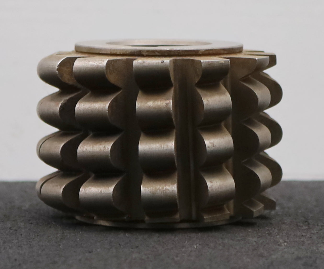 Bild des Artikels PWS-Kettenrad-Wälzfräser-Teilung-12,7mm=-1/2"-RollenØ-7,75mm-BP-II-Ø79x56xØ32mm