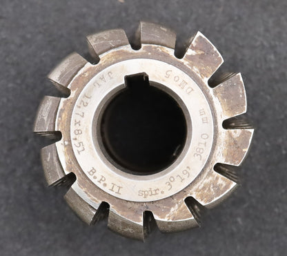 Bild des Artikels JAL-Kettenrad-Wälzfräser-chainwheel-hob-Teilung-12,7mm=-1/2"-RollenØ-8,51mm