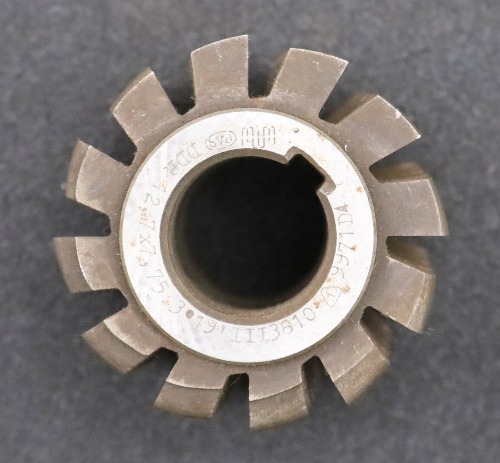 Bild des Artikels PWS-Kettenrad-Wälzfräser-chainwheel-hob-Teilung-12,7mm=-1/2"-RollenØ-7,75mm