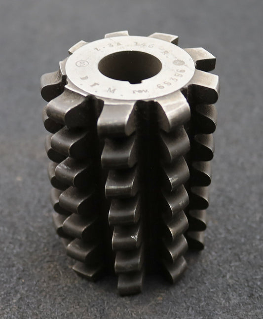 Bild des Artikels Kettenrad-Wälzfräser-chainwheel-hob-Teilung-12,7mm=-1/2"-Frästiefe-7,0mm-1gg.Re.