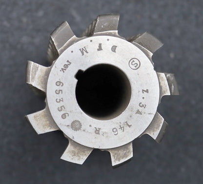 Bild des Artikels Kettenrad-Wälzfräser-chainwheel-hob-Teilung-12,7mm=-1/2"-Frästiefe-7,0mm-1gg.Re.