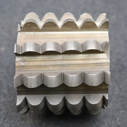 Bild des Artikels PYRON-Kettenrad-Wälzfräser-K3N-Ø71x61xØ27mm-mit-LKN-1gg.-Rechts-spiralgenutet