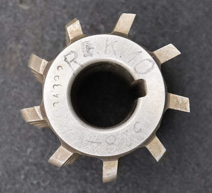 Bild des Artikels Kettenrad-Wälzfräser-Teilung-12,7mm=-1/2"-RollenØ-8,5mm-Ø70x60xØ27mm-LKN