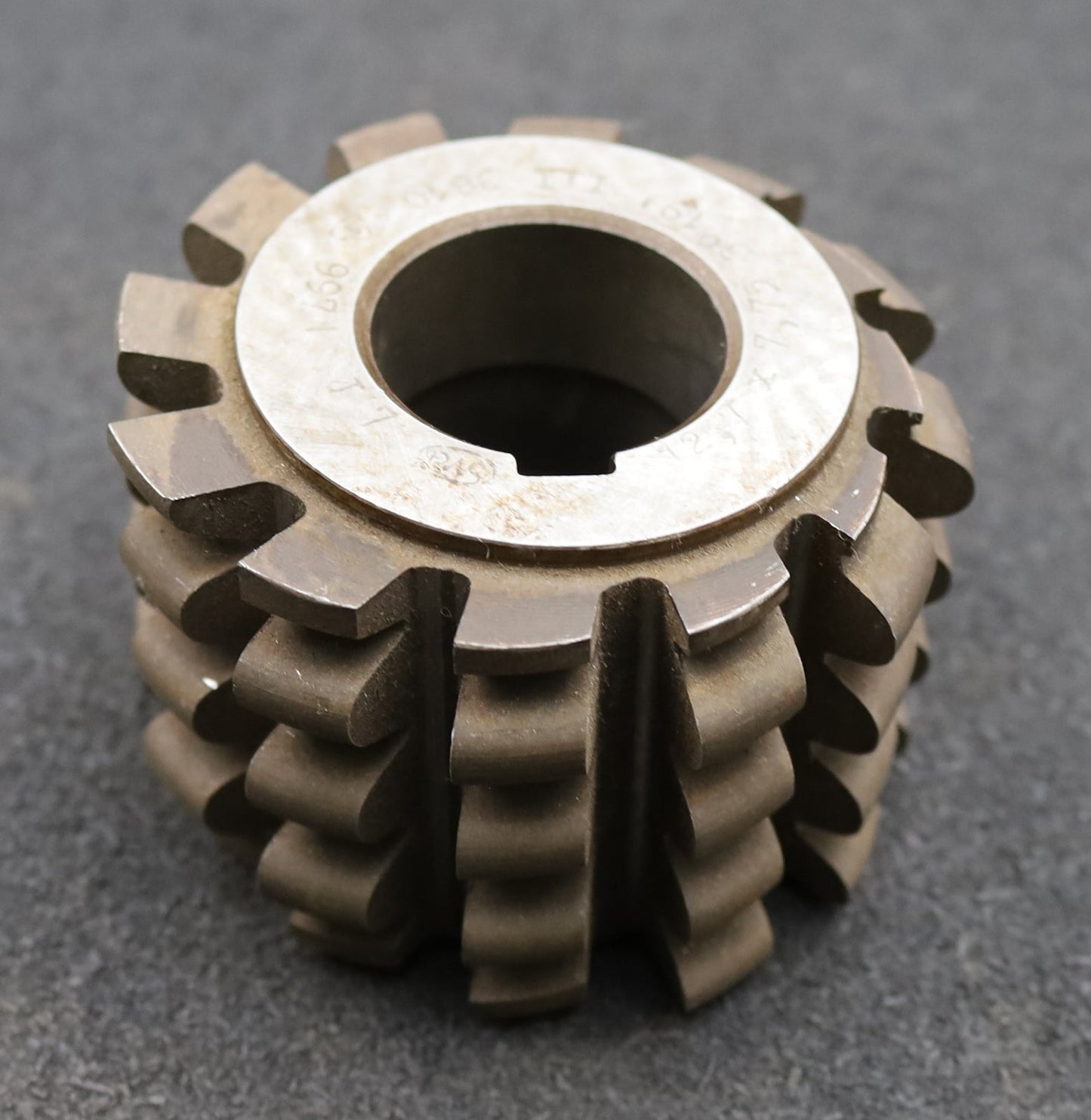 Bild des Artikels PWS-Kettenrad-Wälzfräser-Teilung-12,7mm=-1/2"-RollenØ-7,75mm-BP-III-Ø77x56xØ32mm