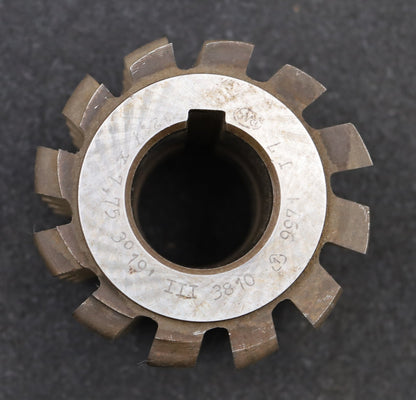 Bild des Artikels PWS-Kettenrad-Wälzfräser-Teilung-12,7mm=-1/2"-RollenØ-7,75mm-BP-III-Ø77x56xØ32mm