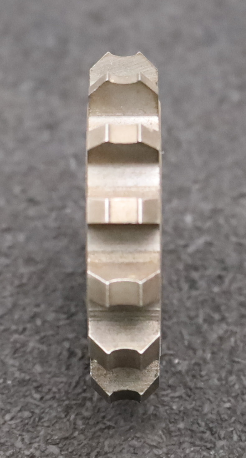 Bild des Artikels PWS-Keilwellen-Formfräser-spline-cutter-4-Keile-10x13x3mm-Höcker-Ø49x10xØ15mm