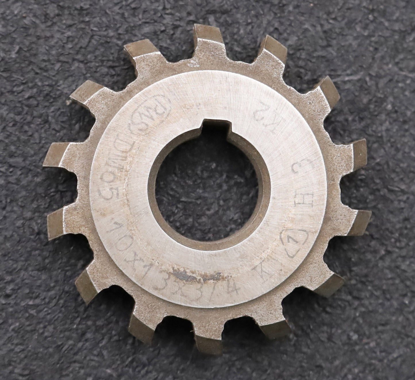 Bild des Artikels PWS-Keilwellen-Formfräser-spline-cutter-4-Keile-10x13x3mm-mit-Höcker-HSS