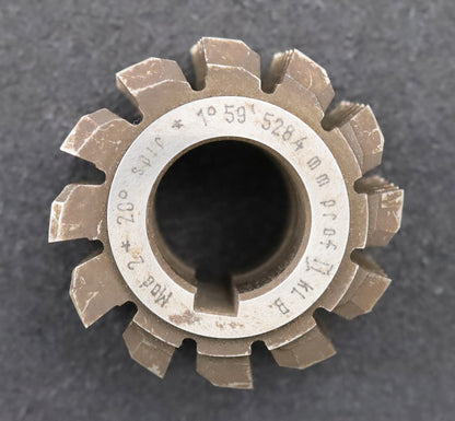 Bild des Artikels PWS-Zahnrad-Wälzfräser-gear-hob-m=-2mm-BPII-nach-DIN-3972-EGW-20°-Ø67x47xØ27mm