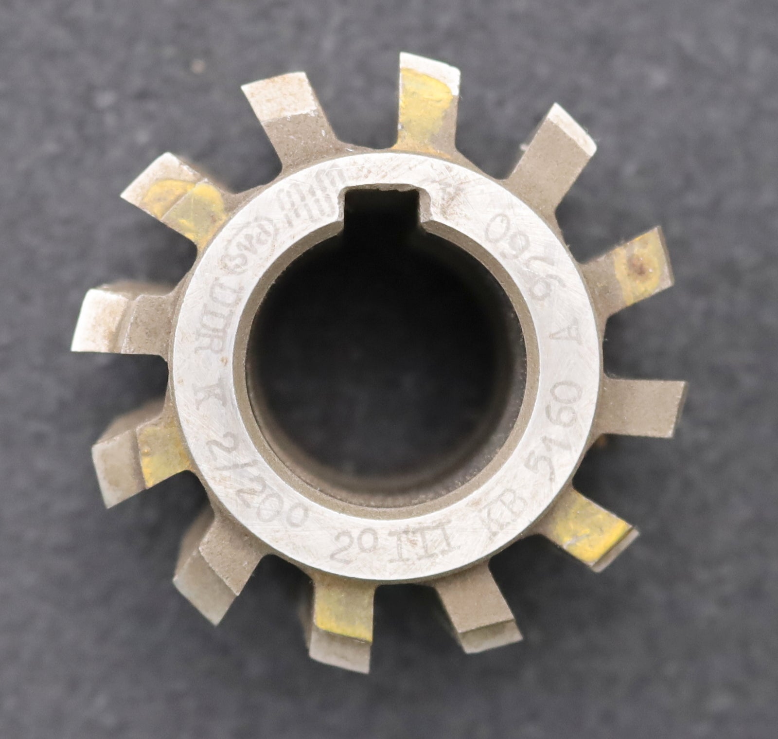 Bild des Artikels PWS-Zahnrad-Wälzfräser-gear-hob-m=-2mm-BPIII-nach-DIN-3972-EGW-20°-Ø60x48xØ27mm