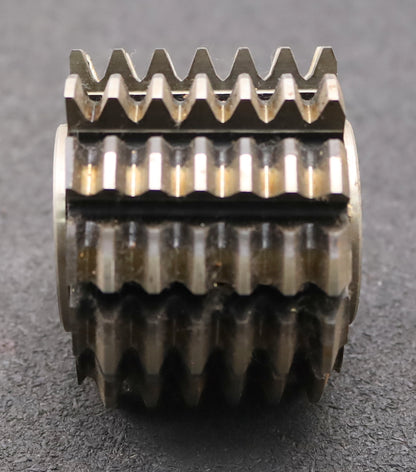 Bild des Artikels Zahnrad-Wälzfräser-gear-hob-m=-2,5mm-BPII-nach-DIN-3972-EGW-20°-Ø69x56xØ27mm