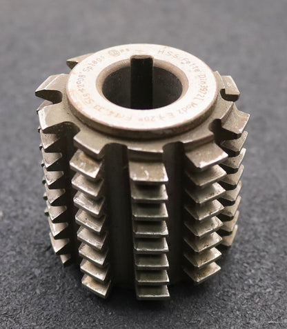 Bild des Artikels FETTE-Zahnrad-Wälzfräser-gear-hob-m=-2mm-BPI-nach-DIN-3972-EGW-20°-Ø59x61xØ22mm