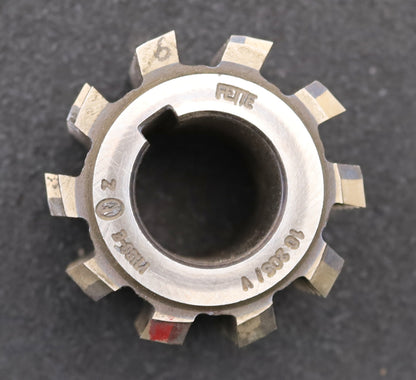 Bild des Artikels FETTE-Zahnrad-Wälzfräser-gear-hob-m=-2mm-BPII-nach-DIN-3972-EGW-20°-Ø60x46xØ27mm