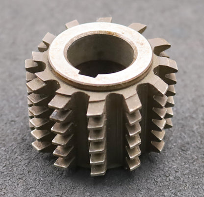 Bild des Artikels PWS-Zahnrad-Wälzfräser-gear-hob-m=-2mm-BPI-nach-DIN-3972-EGW-20°-Ø62x46xØ27mm