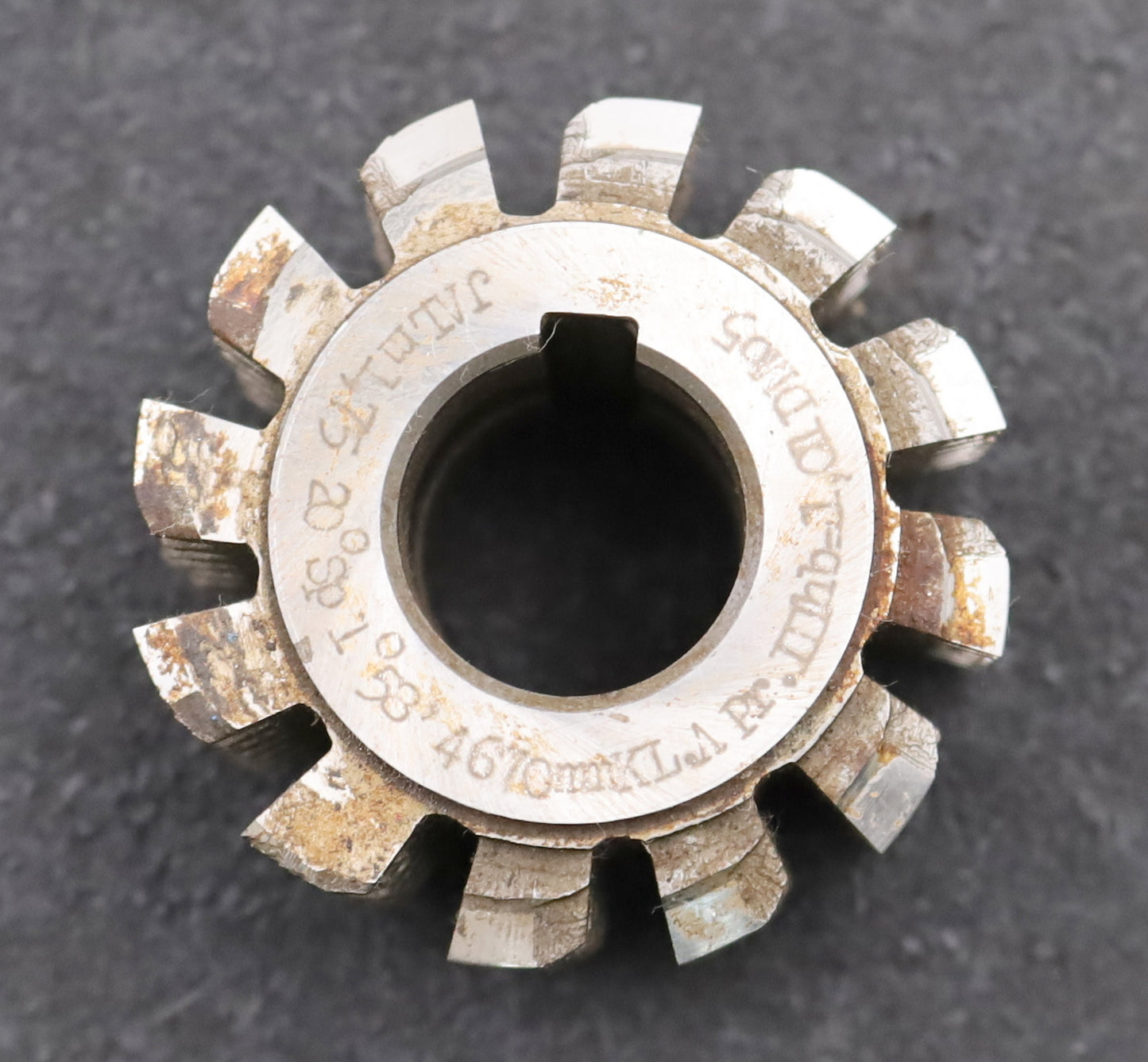 Bild des Artikels JAL-Zahnrad-Wälzfräser-gear-hob-m=-1,75mm-BPIII-DIN3972-EGW-20°-Ø57x39xØ22mm