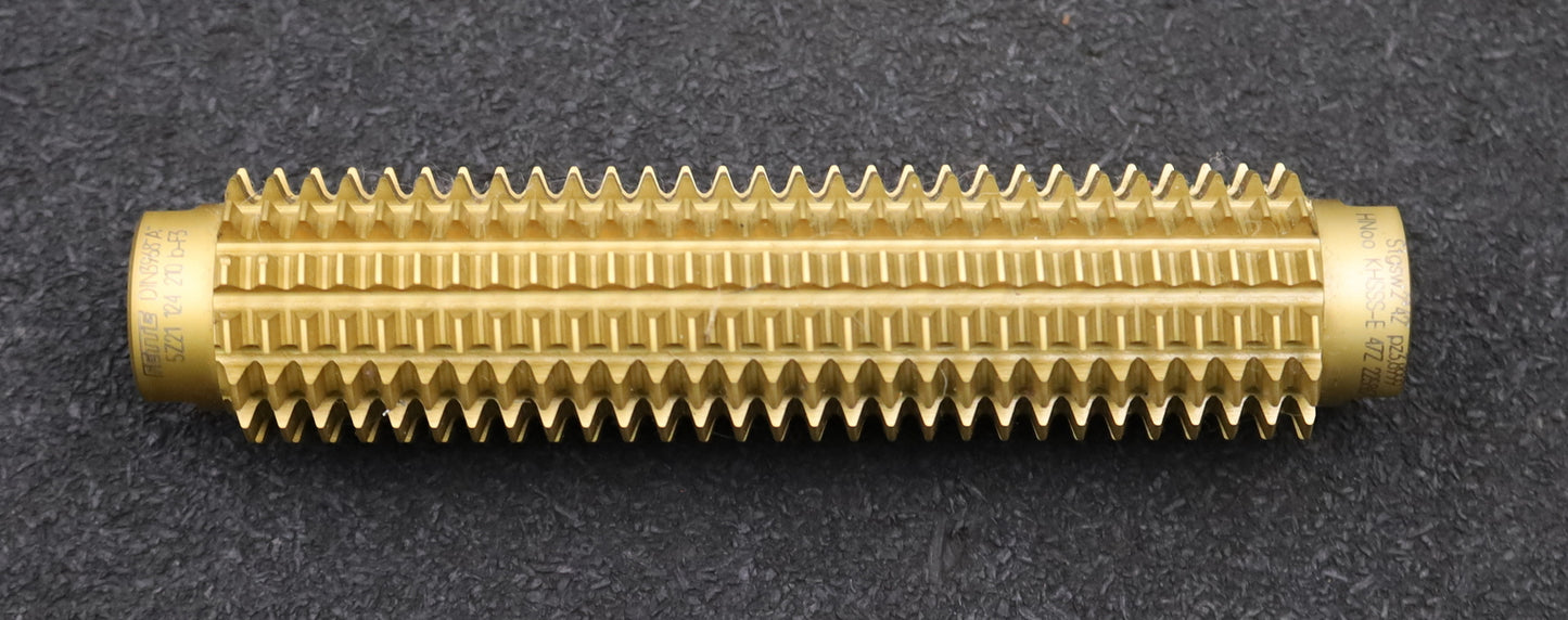 Bild des Artikels FETTE-Zahnrad-Wälzfräser-gear-hob-m=-1,24mm-DIN3968-EGW-20°-Ø29x130xØ16mm